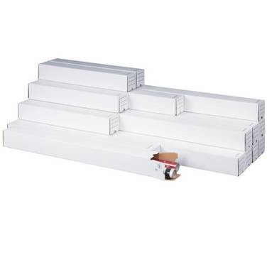 Versandbox Plan-Box 1100x75x75mm weiß