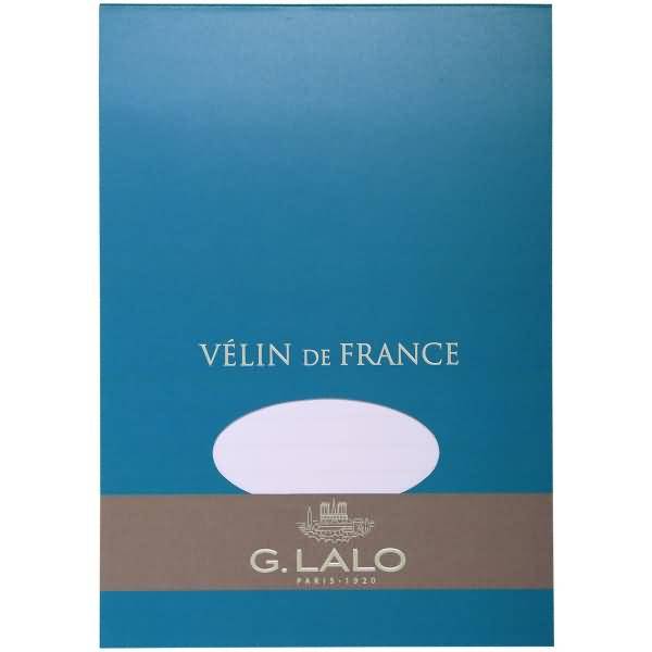 Schreibblock Velin de France A5 100g/qm 50 Blatt weiß-0