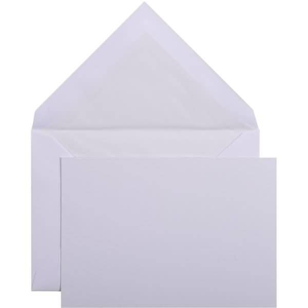 Karten & Umschläge Verge C6 VE=10 Stück extraweiß-1