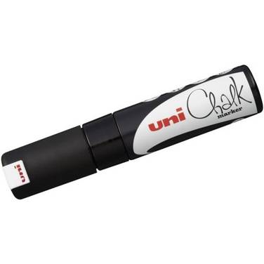 Kreidemarker Uni Chalk PWE-8K 8mm schwarz