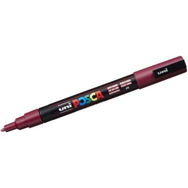 Fasermaler Uni Posca PC-3M 0,9-1,3mm weinrot