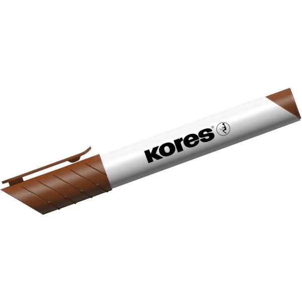 Whiteboardmarker 3mm Rundspitze braun
