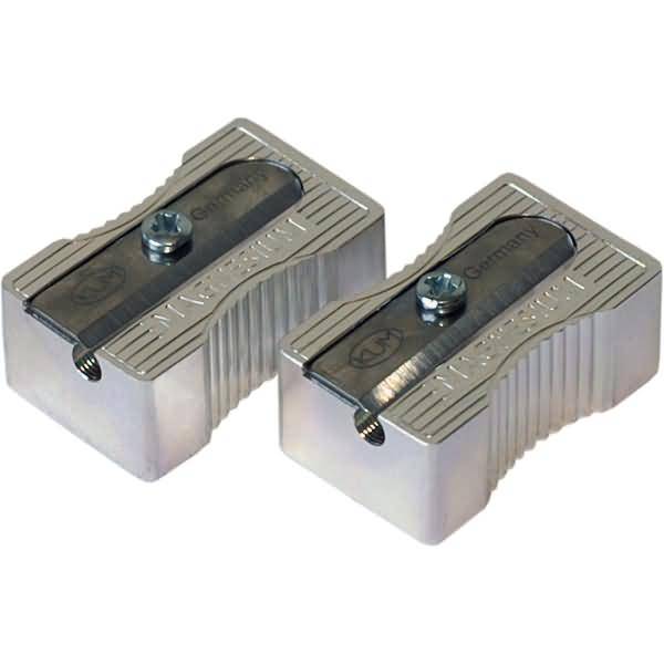 Belistiftspitzer 400-1 Metall Blockform Blister-0