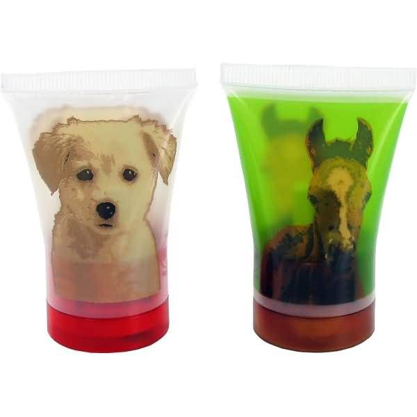 Spitzdose Tube 240 K1 Animal farbig sortiert