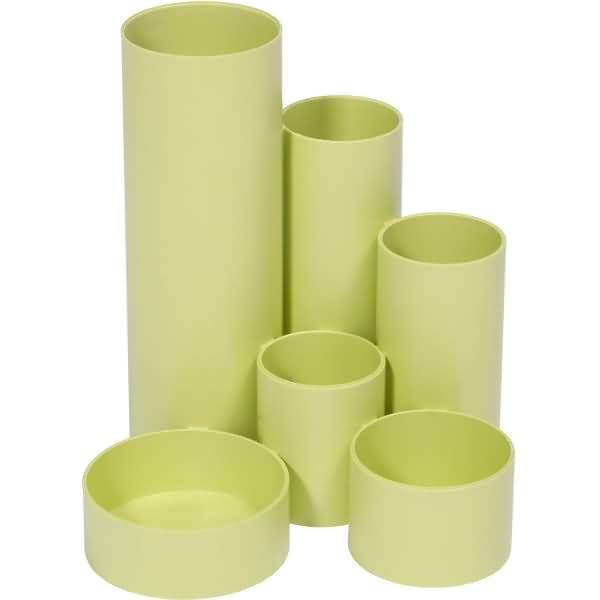 Schreibtisch-Boy La Natura 6 Röhren RC-Kunststoff verde-0