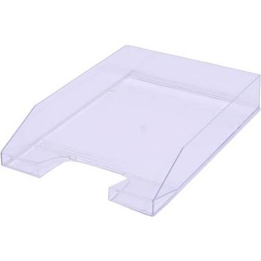 Briefablage A4 stapelbar glasklar