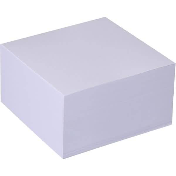 Zettelkasten-Ersatzeinlage 9,8x9,8cm 500 Blatt weiß-0