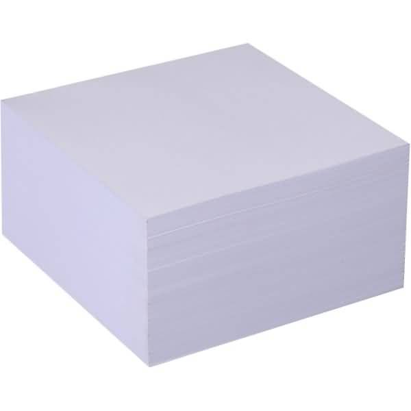 Zettelkasten-Ersatzeinlage 9x9cm 500 Blatt weiß