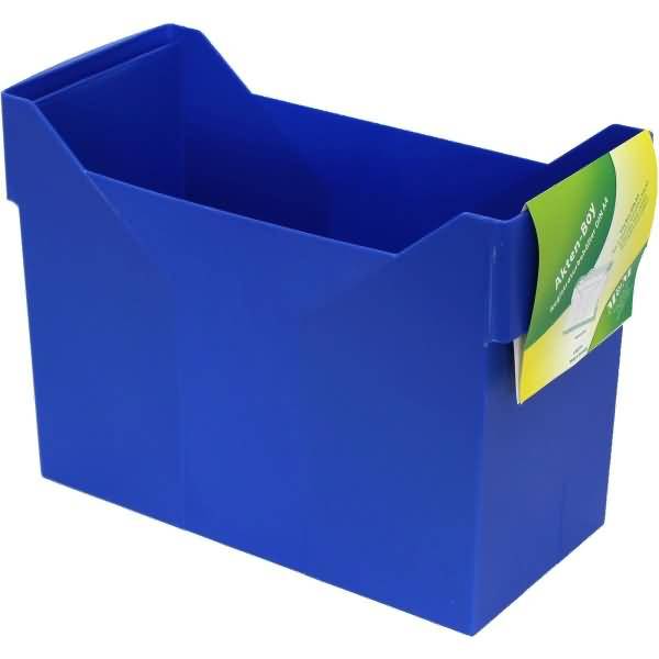 Akten-Boy A4 basic-blau leer-0