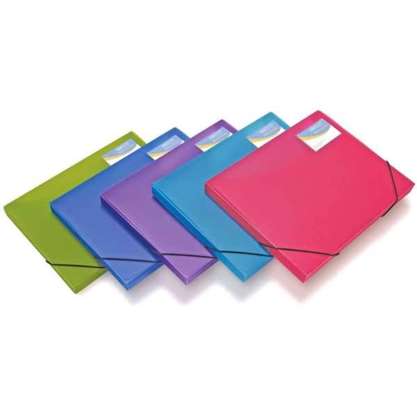 Sammelbox A4+ 25mm leuchtende Farben sortiert-0