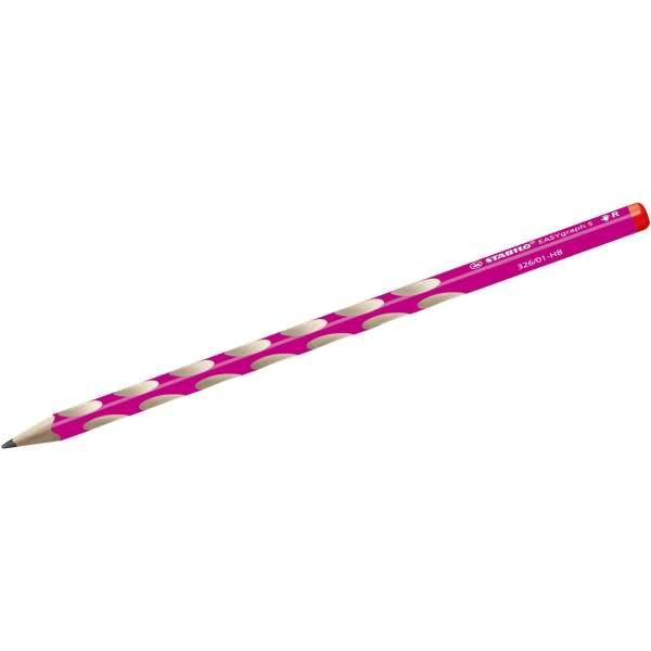 STABILO Bleistift EASYgraph S, Härtegrad: HB, pink