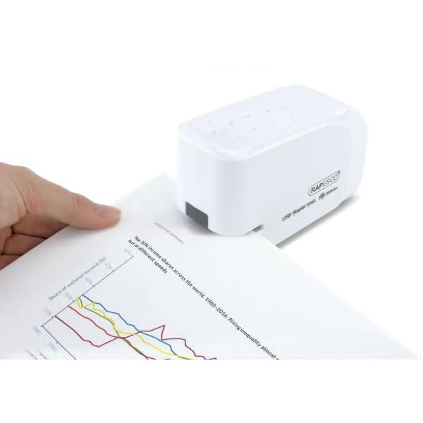 Elektroheftgerät 626EL USB/Batterie weiß-1