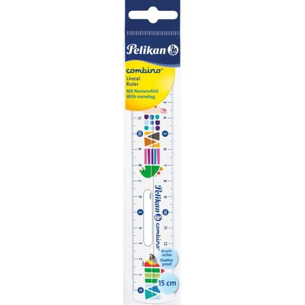 Lineal Combino 15cm Kunststoff