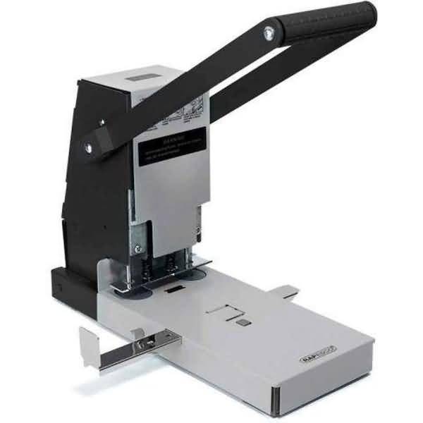Registraturlocher 2160 300 Blatt schwarz/grau-0