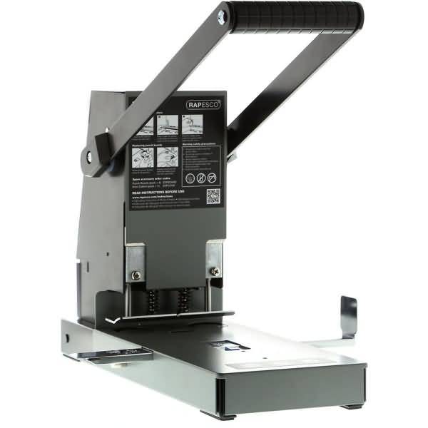 Registraturlocher 2160 300 Blatt schwarz/grau-1