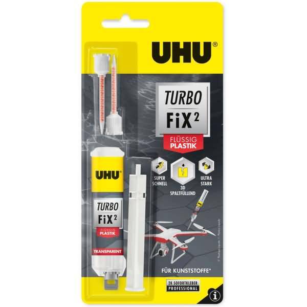 Reparaturkleber Turbo Fix2 Flüssig Plastik ohne Lösungsmittel 10 g-0