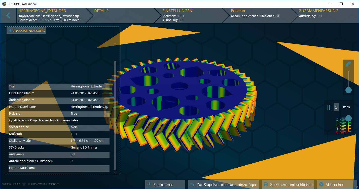 CUR3D Professional - Lifetime Lizenz-4