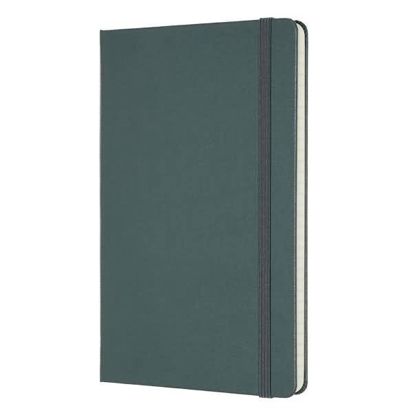 Professionelles Notizbuch Large A5 Hardcover 120 Blatt waldgrün-1