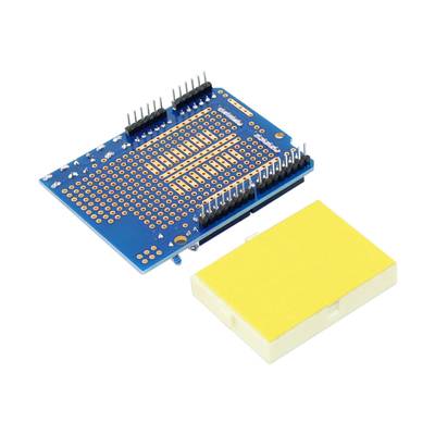 Prototype Shield V5 + Mini Breadboard für Arduino Uno R3