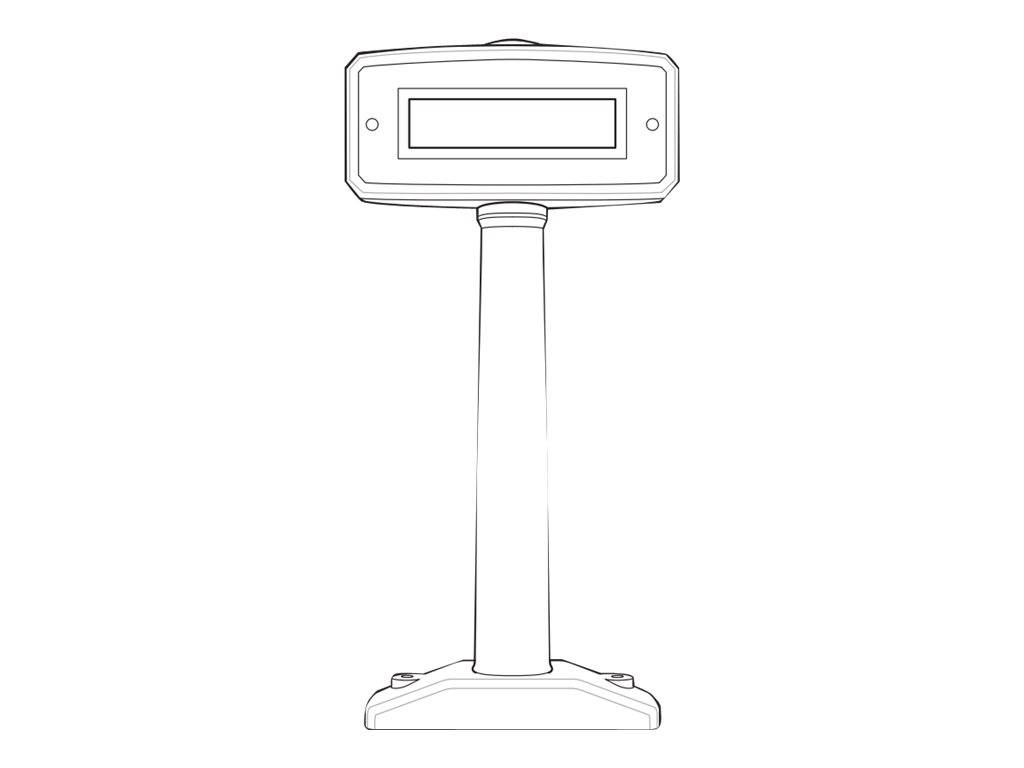 Zebra - Barcodescanner-Ferndisplay - für Zebra MP6000 Long, MP6000 Medium, MP6000 Short, MP7000-0