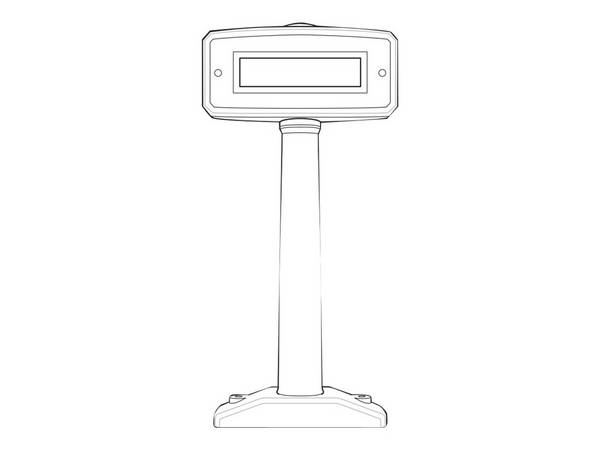 Zebra - Barcodescanner-Ferndisplay - für Zebra MP6000 Long, MP6000 Medium, MP6000 Short, MP7000