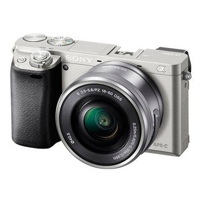 Sony a6000 ILCE-6000L - Digitalkamera - spiegellos - 24.3 MPix - APS-C - 3x optischer Zoom 16-50-mm-Objektiv