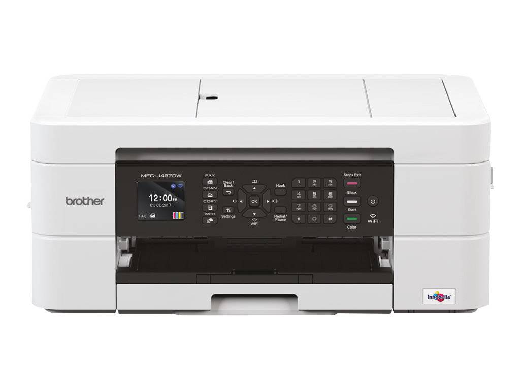 Brother MFC-J497DW - Multifunktionsdrucker - Farbe - Tintenstrahl - Legal (216 x 356 mm)-0