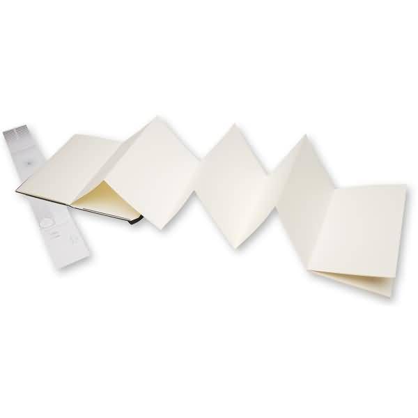 Notizbuch Japanisches Album Large A5 165g/qm Hardcover schwarz-1