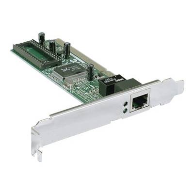 Intellinet Gigabit PCI Network Card, 32-bit 10/100/1000 Mbps Ethernet LAN, RJ45, PCI Card