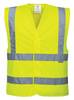 Portwest 2-Reflex-Warnschutzweste mit Schulterstreifen Farbe: Gelb, Gr.: 4XL/5XL