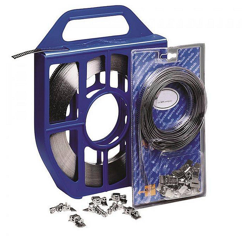 Serratub Endlosband-KIT 9mm W2B, 5m Band, 8 Köpfe-0