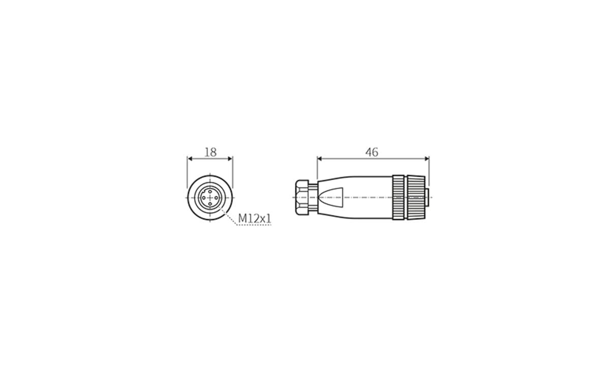 Konfektionierbare Dose M12 - AA939 - autosen-1