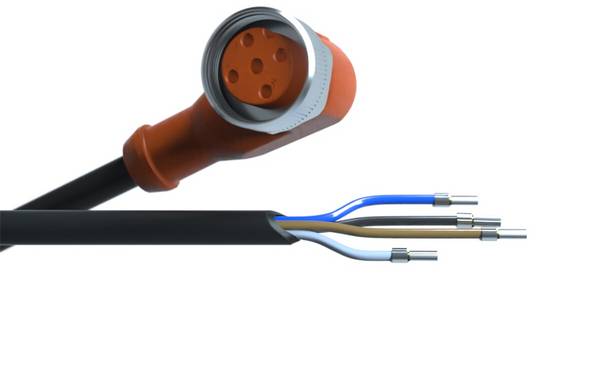 Sensorleitung M12 4P PVC 10m IP67 - 10 m - PVC-Kabel - AA042 - autosen