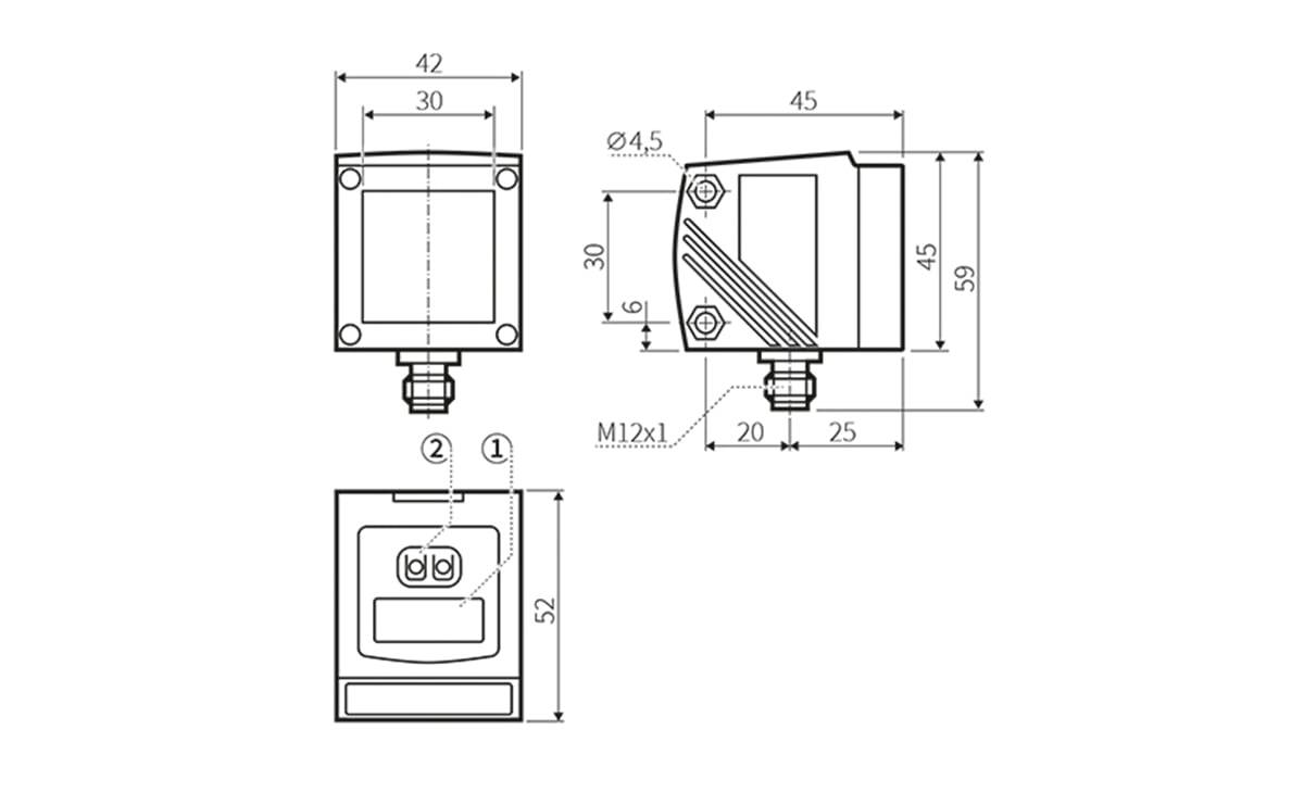 Laser Distanzsensor - AL001 - autosen-1