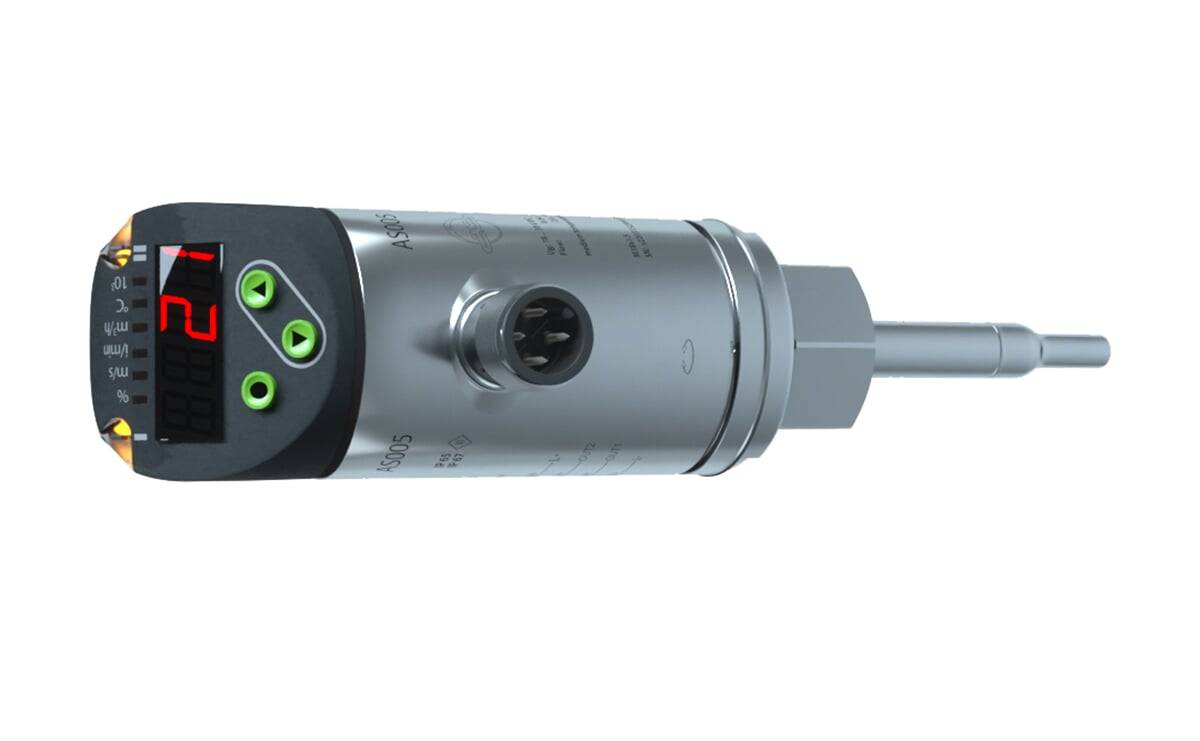 Kalorimetrischer Strömungssensor Programmierbar M18x1,5I - Innengewinde,M18 x 1,5,Für Adapter - AS005 - autosen-0