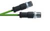 Ethernet-Kabel M12 M12 - 2 m - PUR-Kabel - AA035 - autosen