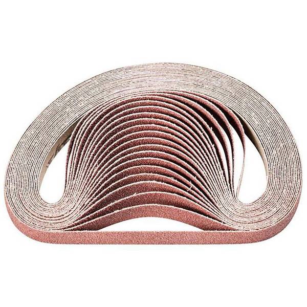 Schleifband - PFERD - Korund A - Korngröße 60 - Maße (T x L) 13 x 457 mm - Bezeichnung BA 13/457 T A 60 - ISO 2976 - VE 100 Stk. - Preis per VE