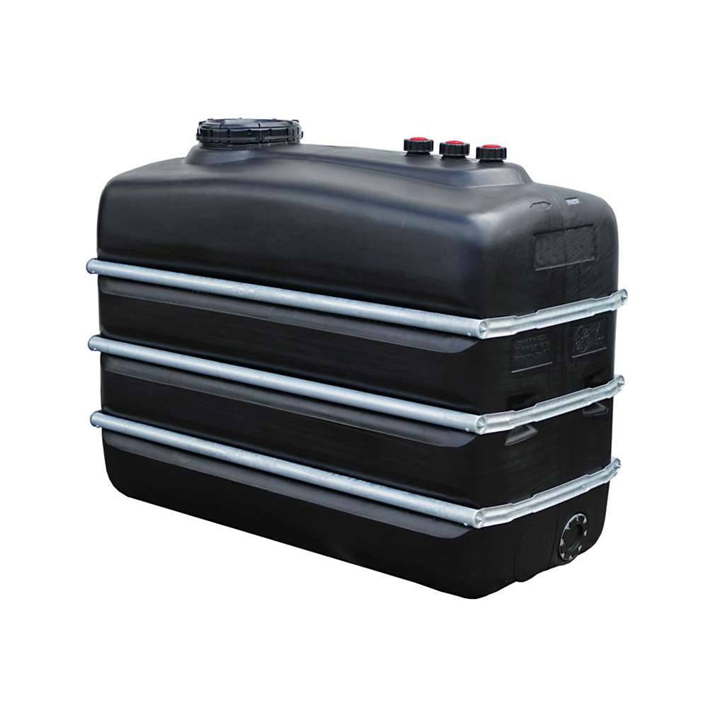 Lagertank - KTW- und KSW-Zulassung - Volumen 3000 l - Graf® - Maße (L x B x H) 2230 x 995 x 1650 mm - Anzahl Bandagen 3 -0