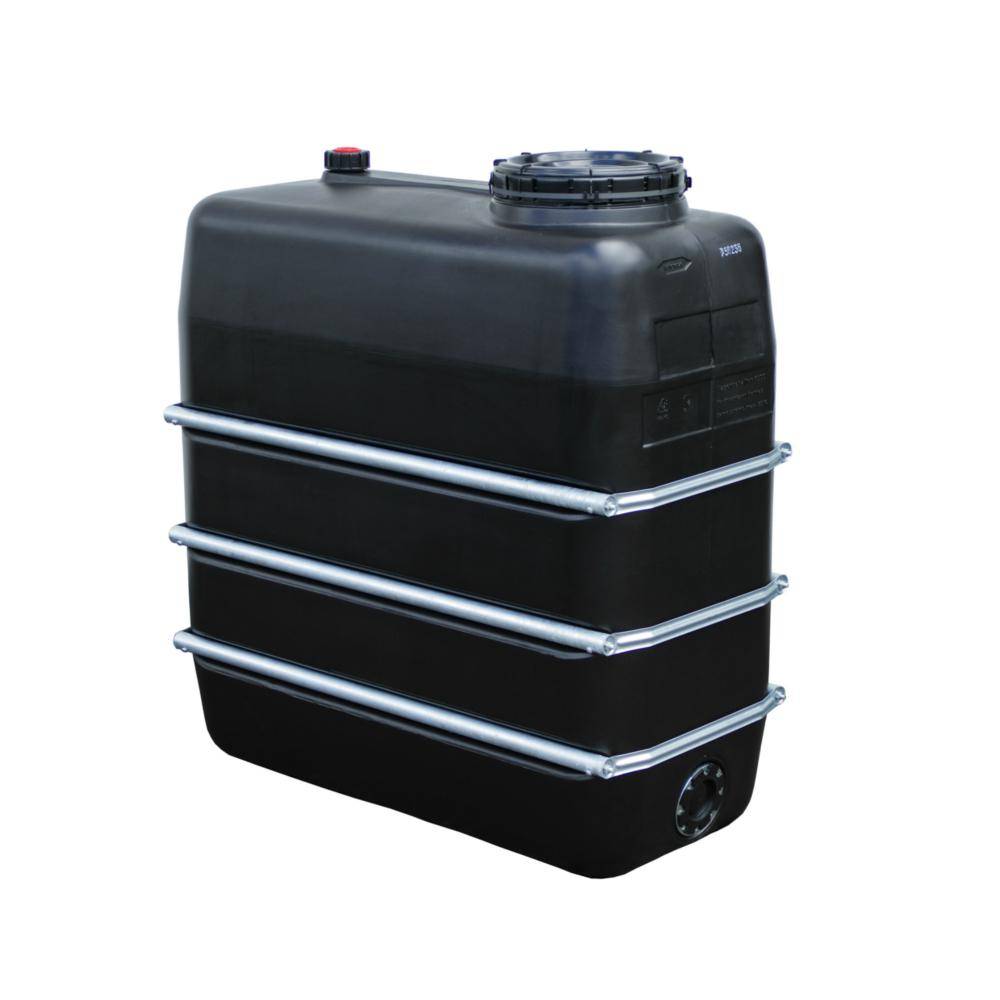 Lagertank - KTW- und KSW-Zulassung - Volumen 1500 l - Graf® - Maße (L x B x H) 1560 x 720 x 1640 mm - Anzahl Bandagen 3 -0