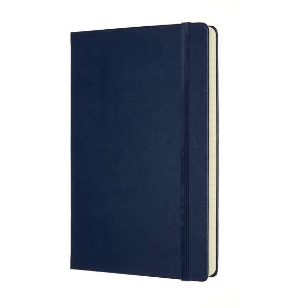 Notizbuch Large A5 liniert 200 Blatt Hardcover saphir-1