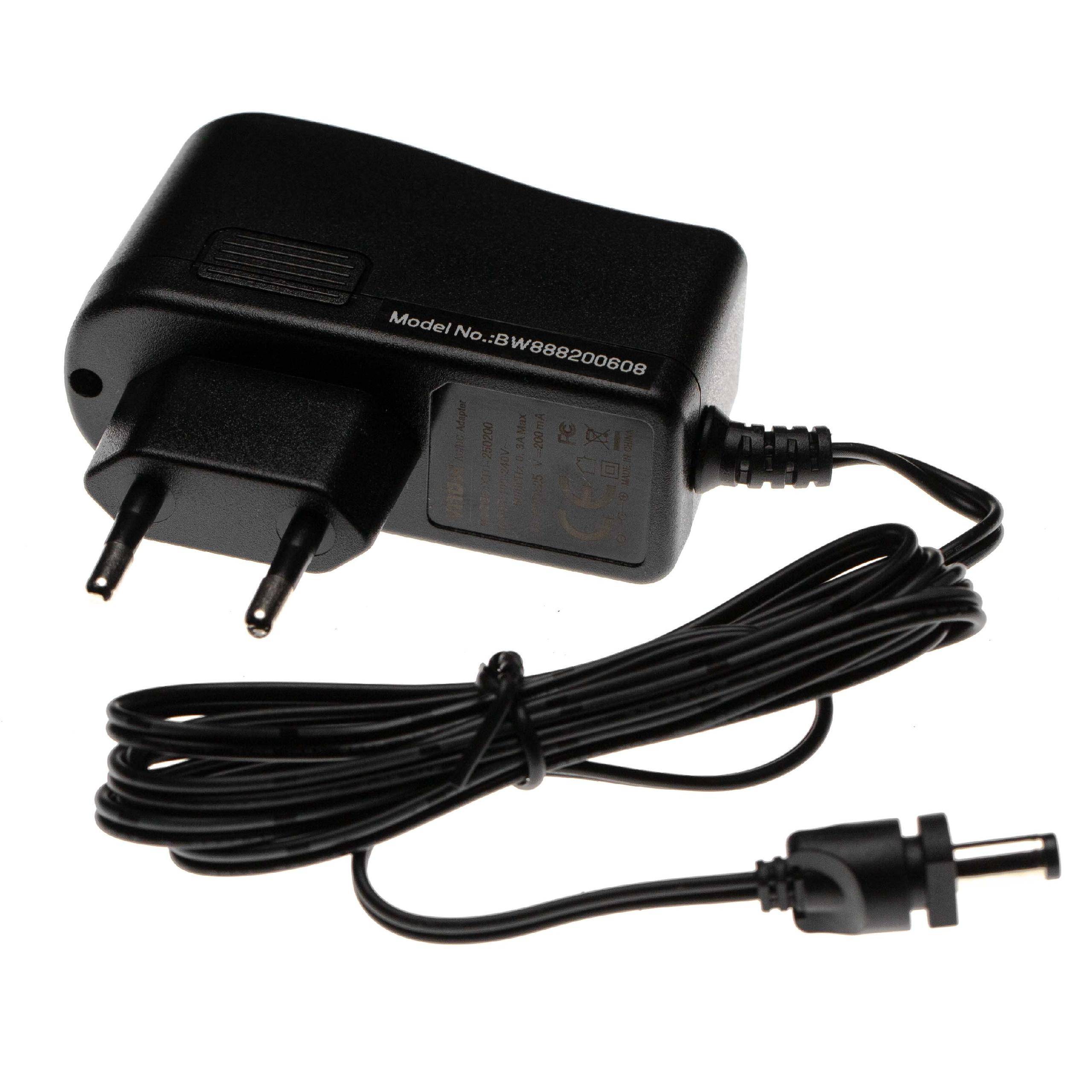 vhbw Staubsauger Netzteil Ladegerät kompatibel mit Bosch BKS4043/01 | BKS4053/01, BKS4053/03 Handstaubsauger, 139cm-2