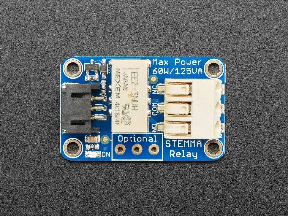 Adafruit STEMMA Non-Latching Mini Relay-1
