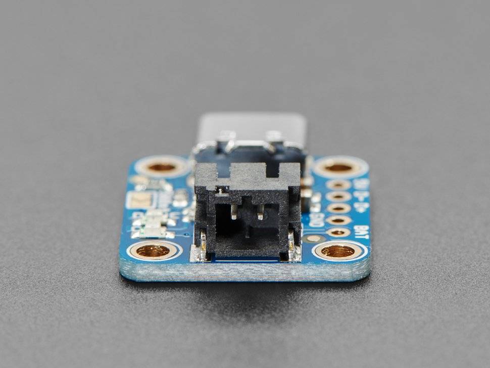 Adafruit Micro-Lipo Charger for LiPoly Batt with USB Type C Jack-2