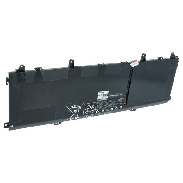 vhbw Akku kompatibel mit HP Spectre x360 15-DF0025NB | 15-DF0026NA, 15-DF0023DX, 15-DF0025NA Notebook (7100 mAh, 11,55 V