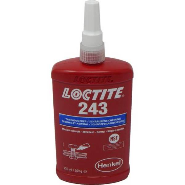 Loctite 243, 250 ml Flasche Schraubensicherung