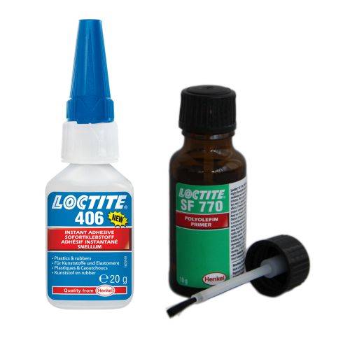 Loctite 406/770, 20 g/10 ml, Blister Kunststoff, Klebeset-0