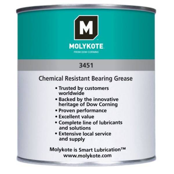 Molykote 3451, 1 kg Dose Fluorsilikonfett
