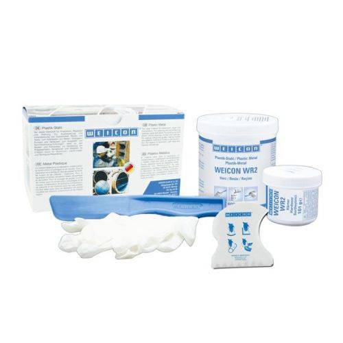WEICON WR2 mineralisch gefülltes Epoxidharz-System für Reparatur und Spaltausgleich 0,5 kg anthrazit-0