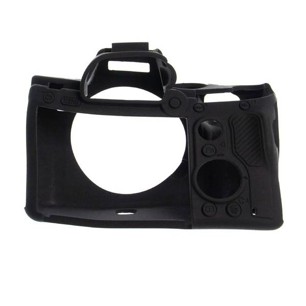 vhbw Hülle kompatibel mit Sony Alpha 7R III | 9, 7 III Kamera - Case, Silikon Schwarz