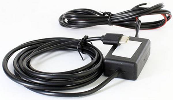 Festeinbau USB-C Ladegerät/Konverter 12/24V (10-28V auf 5V, max. 15W, 3m)